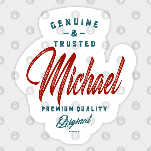 Michael Sticker by C_ceconello